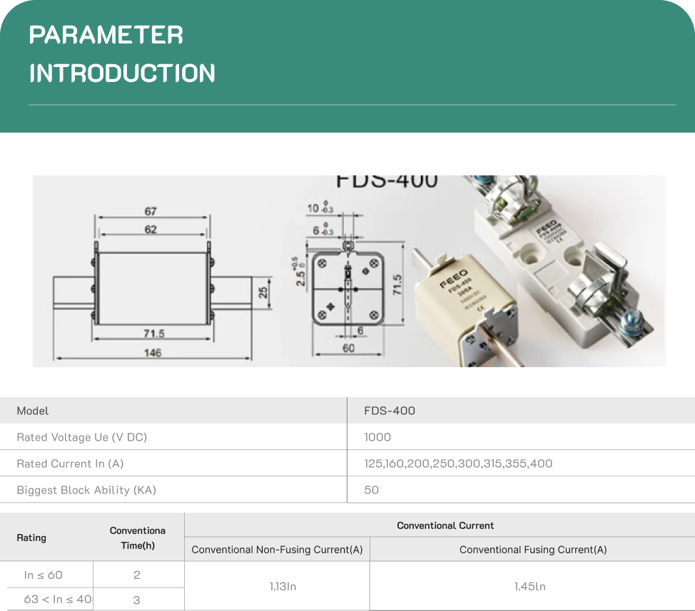 Specifications and Installation