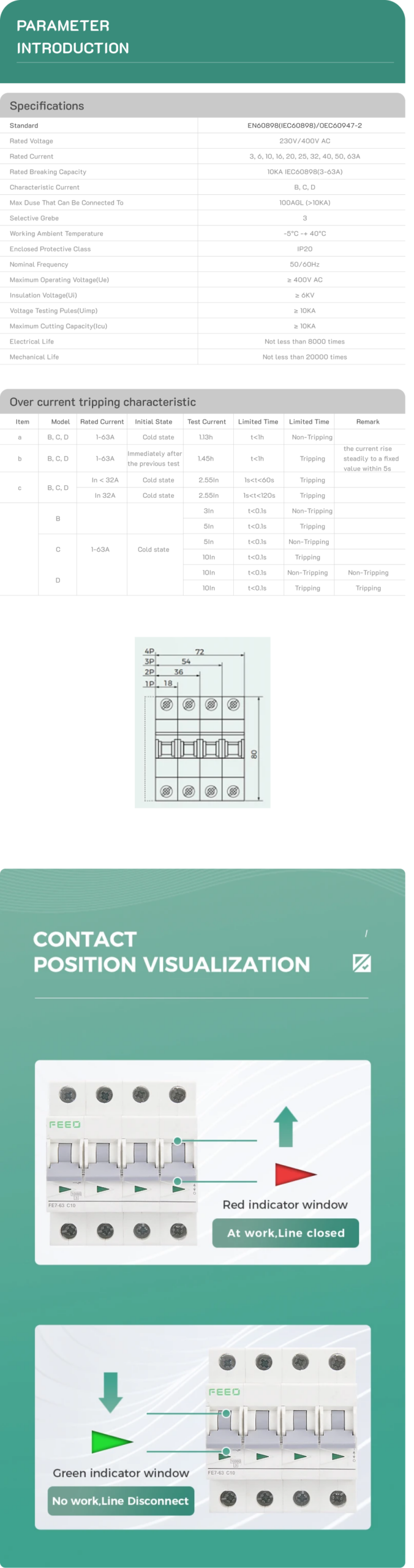 Specifications and Installation